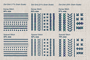 Cross Stitch Embroidery Brushes v2, a Brush Add-On by bokettori (Thumbnail 9 of 10)