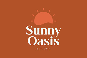 Sunny Oasis Modern Serif Font