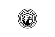 20 Minimalist Eagle Logo Bundle, a Branding & Logo Template by Vectorium Studio (Thumbnail 21 of 21)