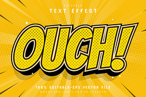 Comic Style Text Effect