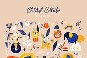 Childish collection, an Animal Illustration by MoleskoStudio (Thumbnail 8 of 21)