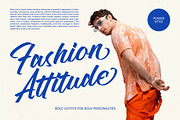 Bollady Krettek Modern Bold Script, a Script Font by stylishtype.co (Thumbnail 4 of 10)