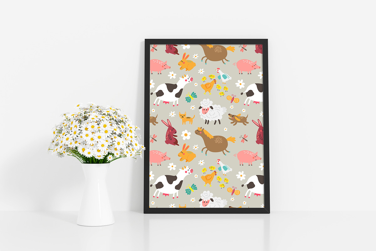 Fairy Tale Play Mat and patterns, an Animal Illustration by KVIO (Photo 5 of 11)
