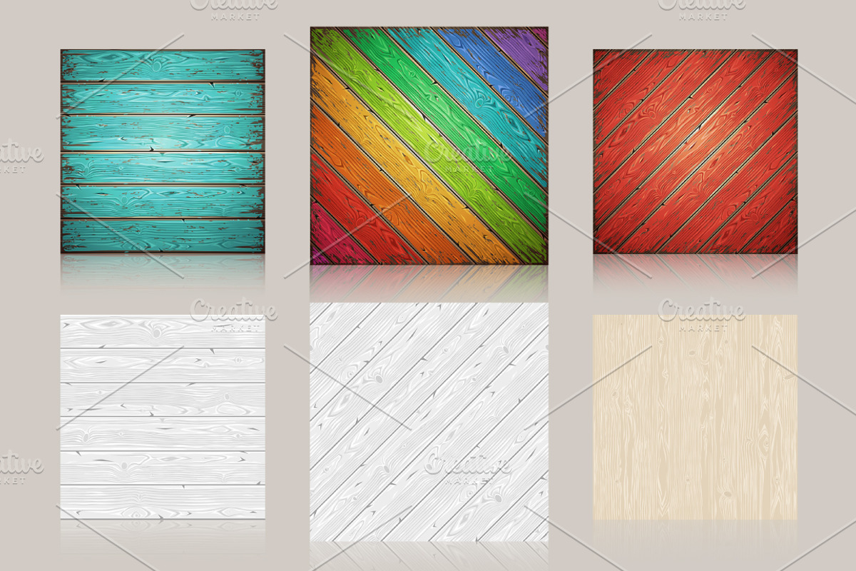 Wooden Seamless Textures, a Texture Graphic by Voysla's Shop (Photo 3 of 5)