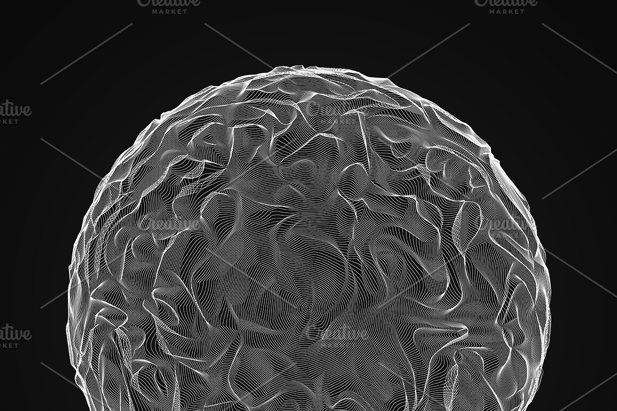 Ultra Thin Spheres 2, an Object Graphic by GarryKillian (Photo 5 of 12)