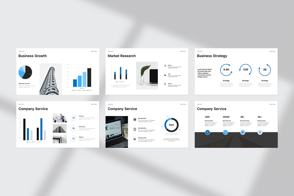 Business Plan Presentation Template, a Presentation Template by slidestock55 (Photo 5 of 5)
