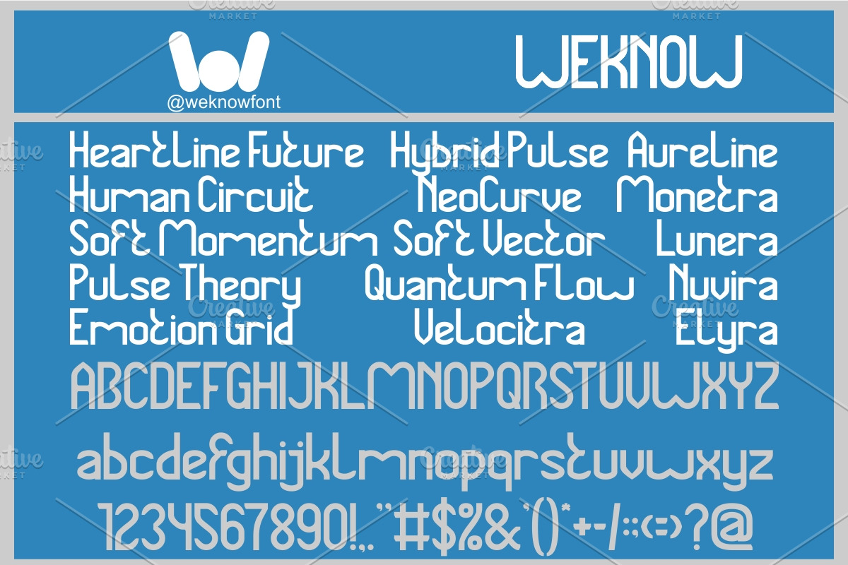 Righteousness font, a Sans Serif Font by weknow (Photo 7 of 11)