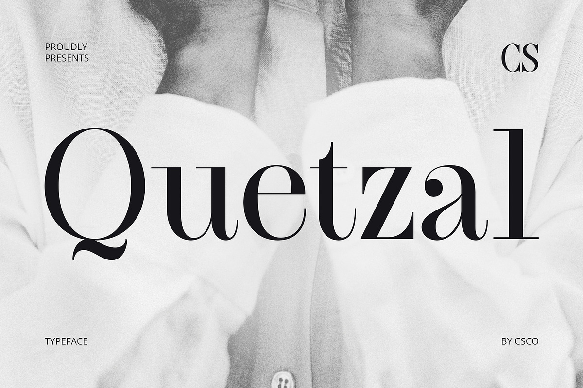CS Quetzal – Classic Font, a Serif Font by Craft Supply Co. (Photo 1 of 8)