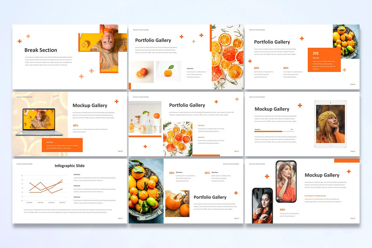 Romase - Powerpoint Template, a Presentation Template by UnicodeID