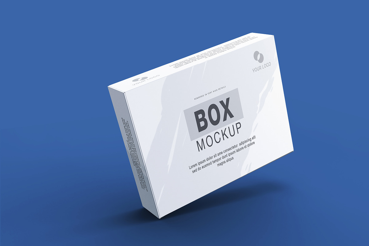 Rectangle box mockup design, a Packaging Mockup by Raihan Rahman (Photo 13 of 13)