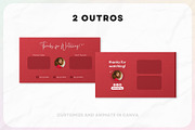 YouTube Branding Kit For Canva, a Social Media Template by OniriqveDesigns (Thumbnail 5 of 10)