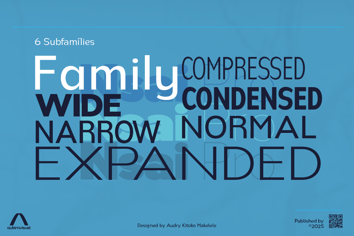 Nsai Pro Wide, a Sans Serif Font by Aukimvisuel (Photo 4 of 15)