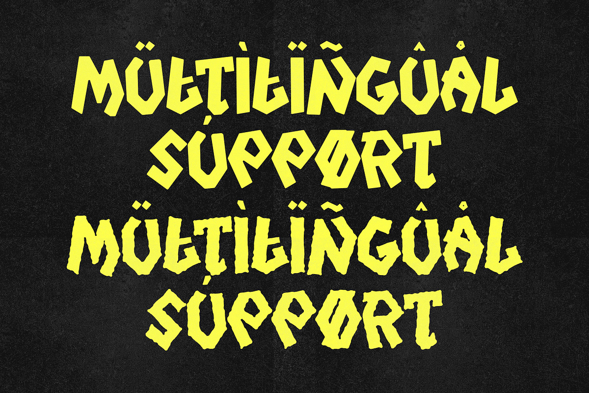 Hardsick - Display Typeface, a Symbol Font by Dryy.type (Photo 7 of 9)