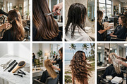 Hair Salon Stock Photos Bundle, a Business Photo by Selenique Studio (Thumbnail 14 of 15)