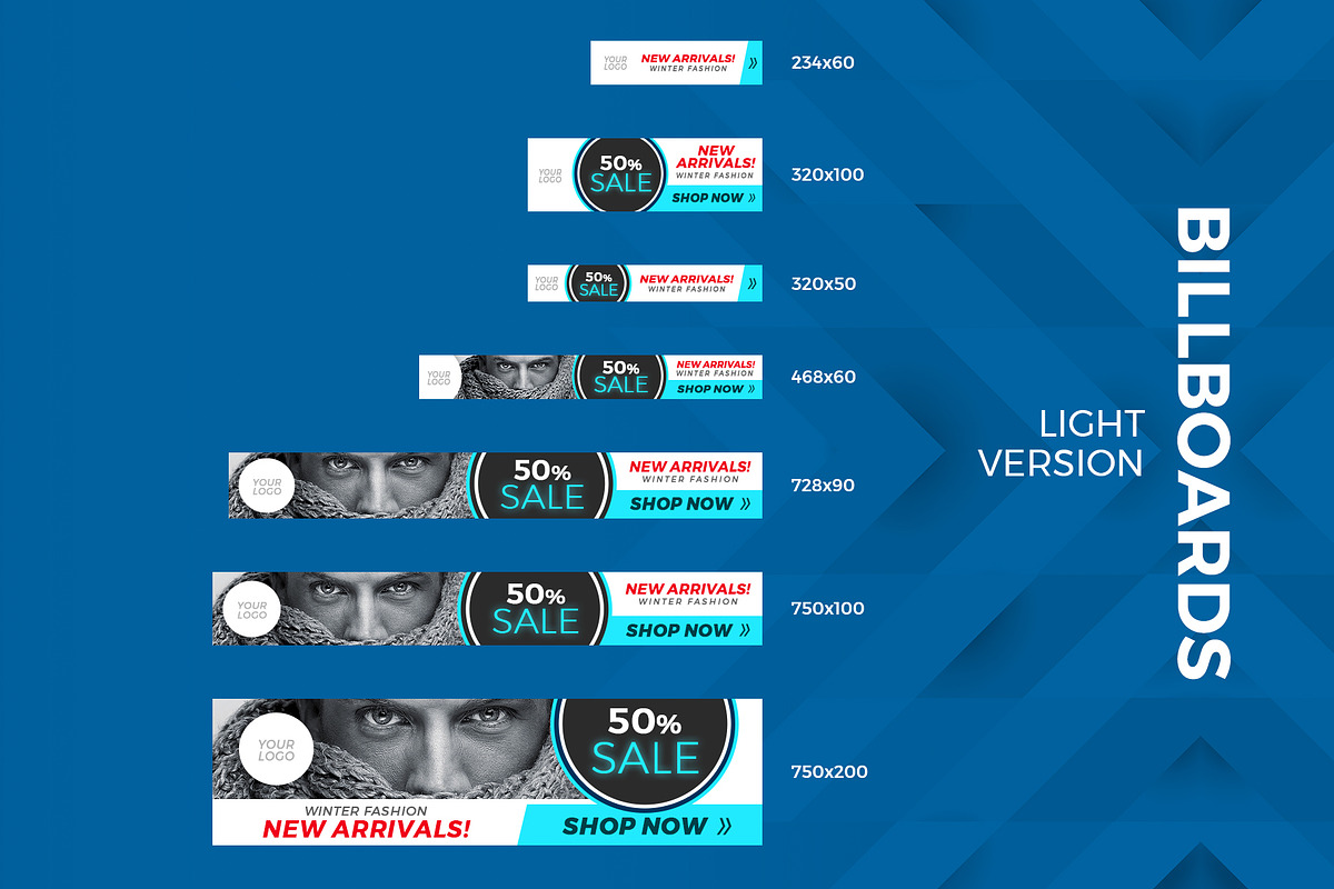 Web Banners Optimized for Google Ads, a Templates & Theme by Better Be a Designer (Photo 8 of 10)
