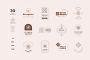 Geometry Floral Logo Kit, a Branding & Logo Template by KetteCreate (Thumbnail 9 of 17)