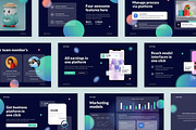 Glassmorphism PowerPoint Presentatio, a Presentation Template by Pixel_Vision_Store (Thumbnail 1 of 5)