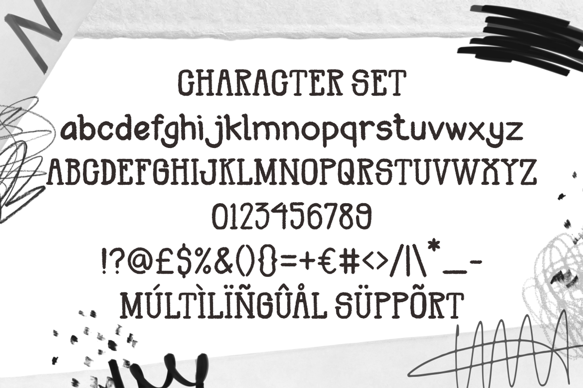 Scribsy Marker Playful Doodle Font, a Font by PutraCetol Studio (Photo 5 of 5)