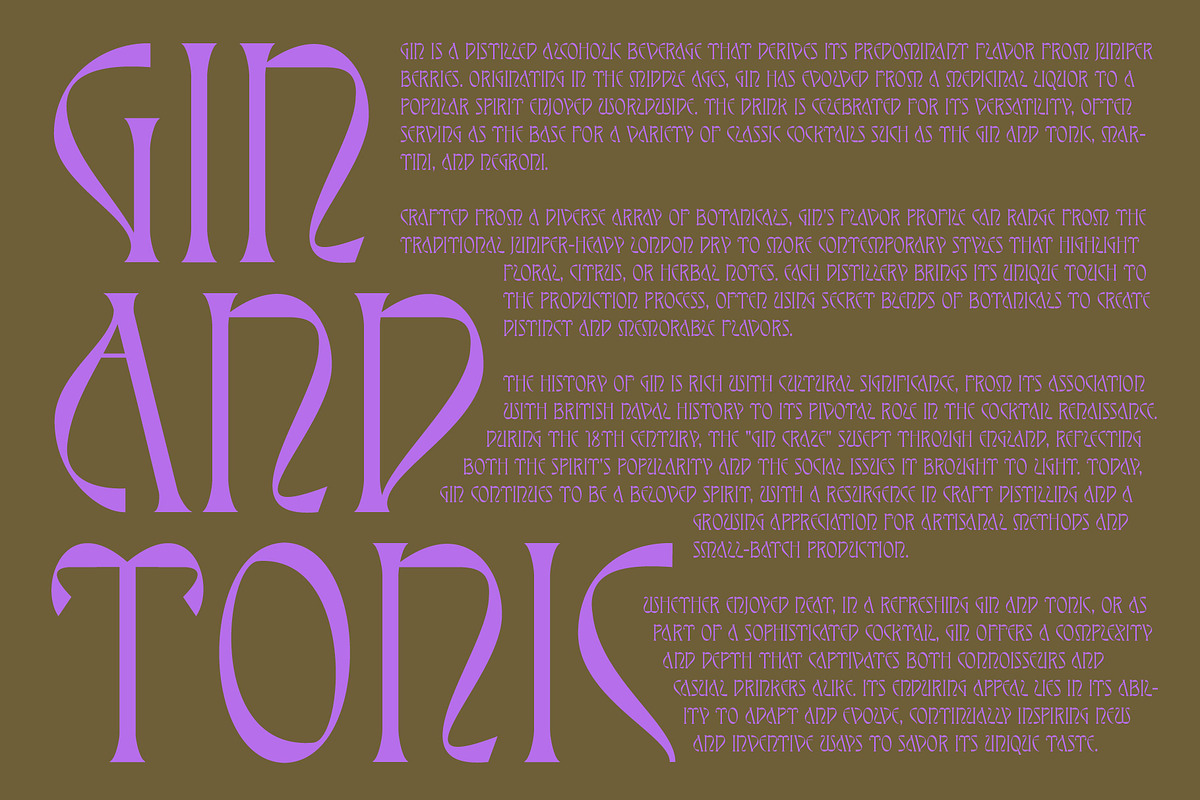 Elysium Display Font, a Serif Font by Tropical Type (Photo 4 of 13)