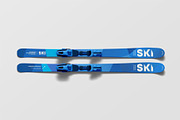 Skis Mockup, a Product Mockup by Se٧enStudio (Thumbnail 3 of 12)
