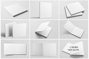 Square Children Book Mockup Set, a Books & Magazine Mockup by Remnand Studio (Thumbnail 2 of 11)