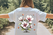 Whimsical Floral Butterfly Graphics, a Transportation Illustration by Digital Artistic99 (Thumbnail 6 of 9)