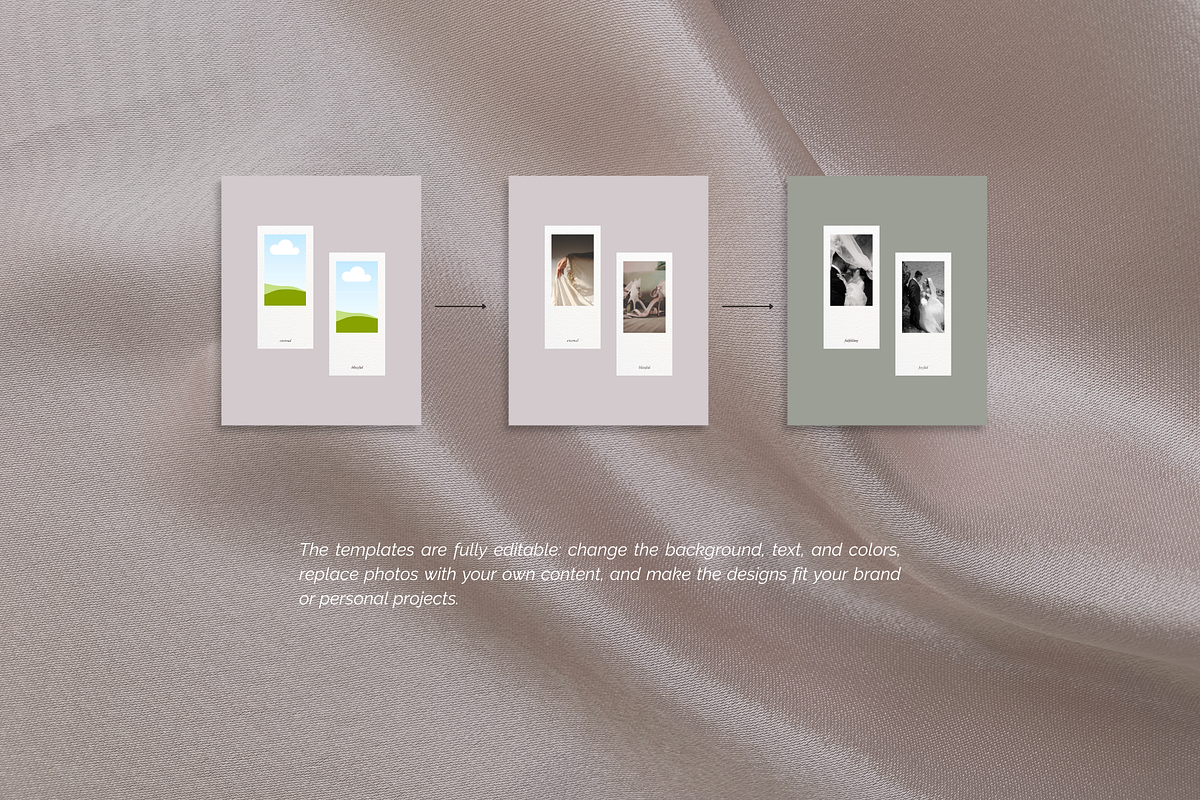 Soft Wedding, Photography Templates, a Social Media Template by IRISEA DESIGNS (Photo 3 of 5)