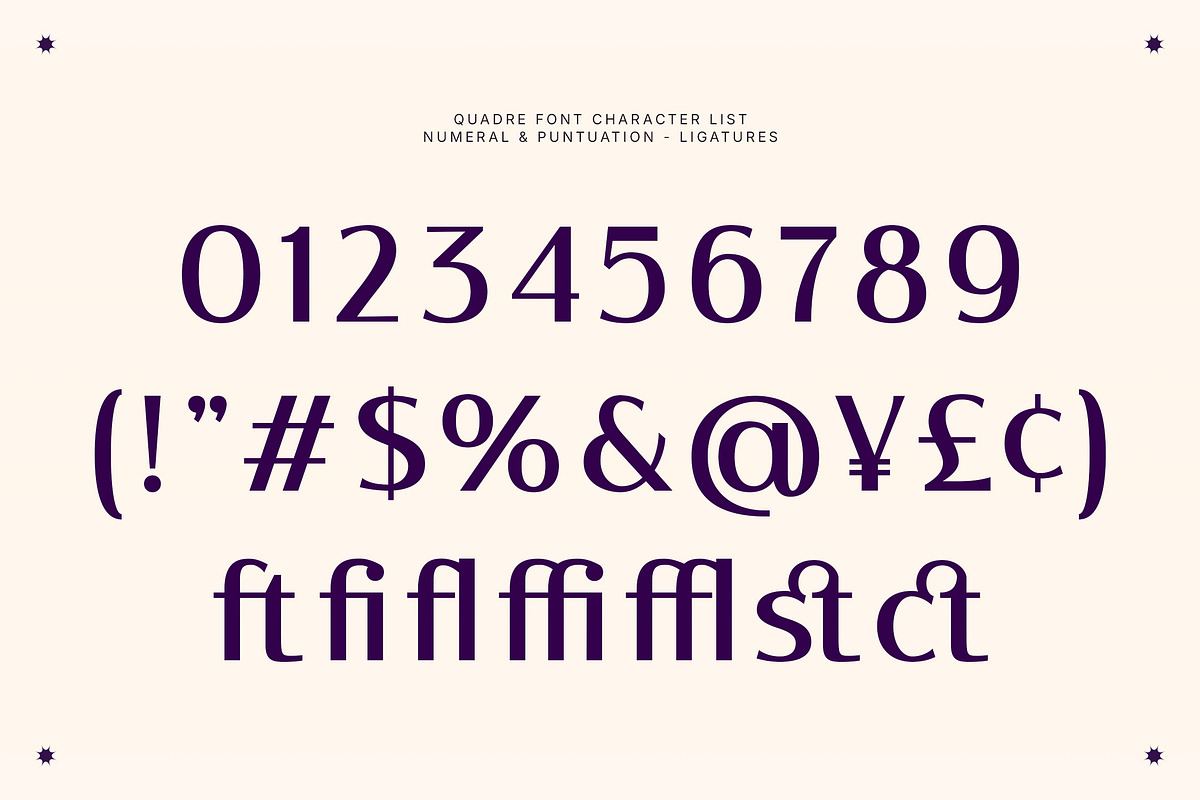 Quadre – Luxury Beauty Elegant Sans, a Sans Serif Font by Typia Nesia (Photo 10 of 10)