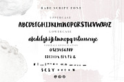 Babe Handwritten script Font, a Script Font by Kristina&Co (Thumbnail 8 of 8)