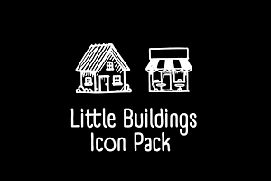 Little Buildings Micro Icon Pack