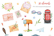 Postal digital clipart, an Object Illustration by Mespilia (Thumbnail 3 of 3)