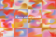 Retro Ombre Vector Gradient Pack, a Texture Graphic by angelainthefields (Thumbnail 3 of 6)