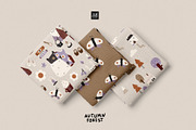 Autumn Forest graphic collection, an Animal Illustration by avdnadi (Thumbnail 9 of 10)