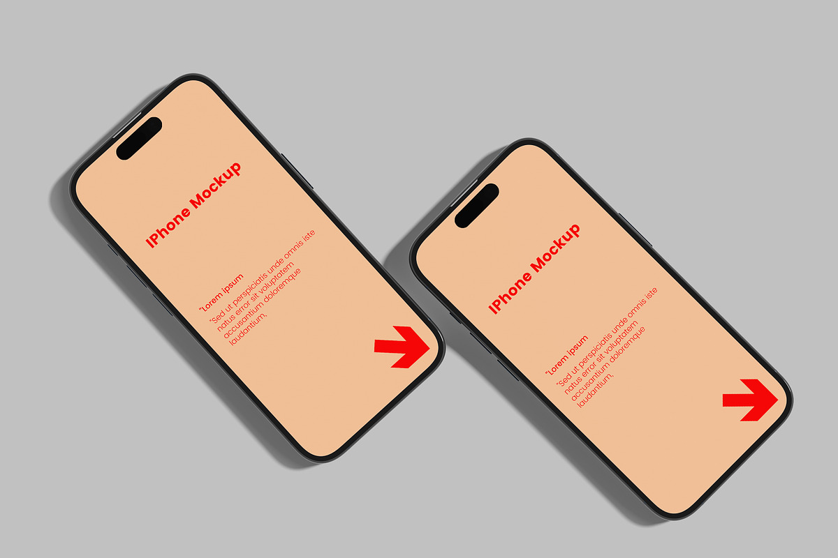 IPHONE MOCKUP, an iPhone Mockup by safrizalstudio (Photo 4 of 4)