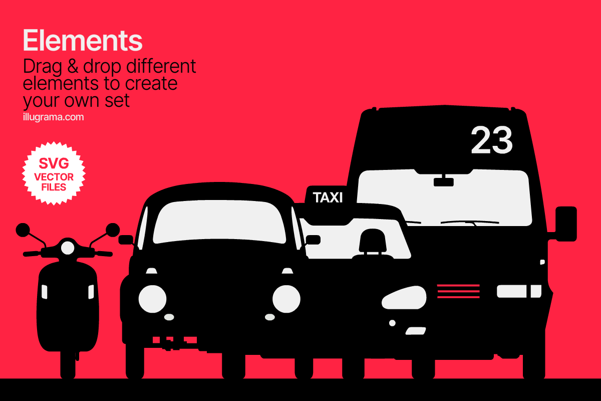 Vehicles - Modern Graphics, an Illustration by illugrama (Photo 4 of 10)