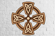 Celtic Cross Decorative Wall Panel, a Templates & Theme by LaserCutano (Thumbnail 3 of 9)