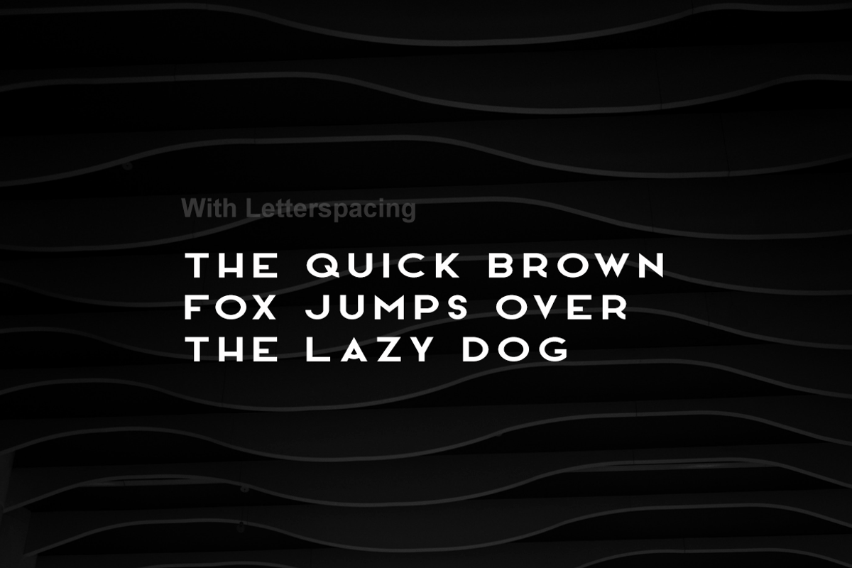 HANOVER - Minimal & Stylish Typeface preview 8