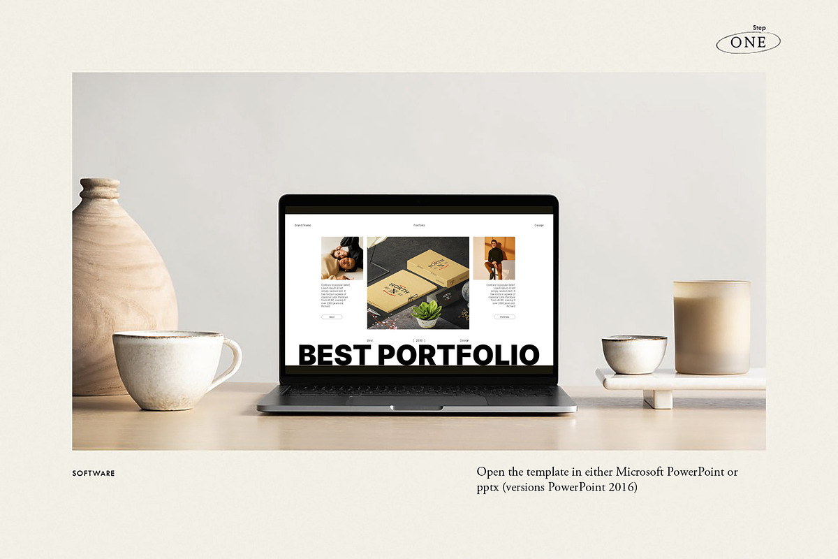 Hawa V2 Portfolio Presentation, a Presentation Template by PrintIdea (Photo 2 of 9)