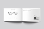 Book Title Layout Design Landscape, a Brochure Template by DesignCrest (Thumbnail 15 of 22)