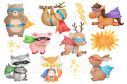 Superhero Animal Illustrations, an Animal Illustration by Doodle and Stitch (Thumbnail 2 of 2)