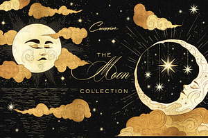 Cocorrina The Moon Collection, an Illustration by Cocorrina