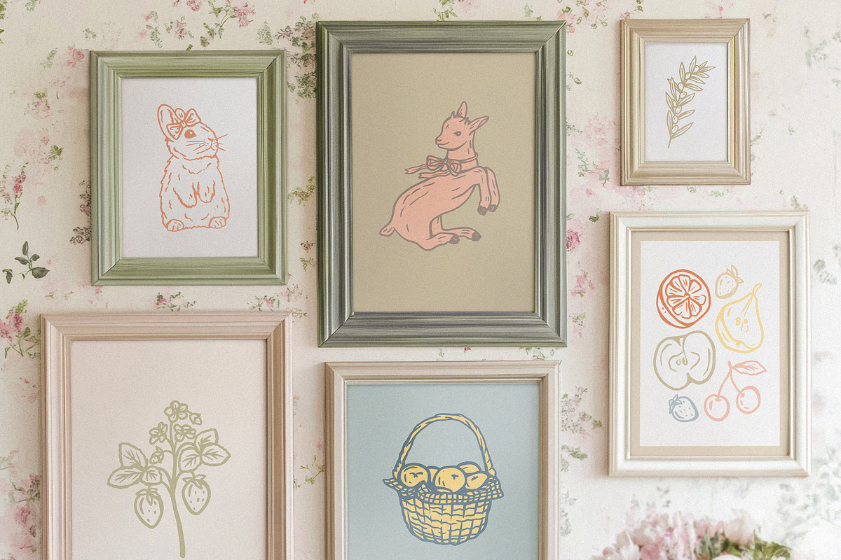 Village Romance - Whimsical Graphics, an Object Graphic by AnMark (Photo 2 of 16)
