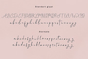 Carlyle honi, a Script Font by mightype (Thumbnail 7 of 7)