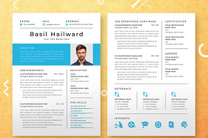 Futuristic Resume Template