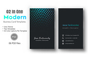 Artistic Business Card Bundle, a Business Card Template by M6 Gallery (Thumbnail 12 of 18)