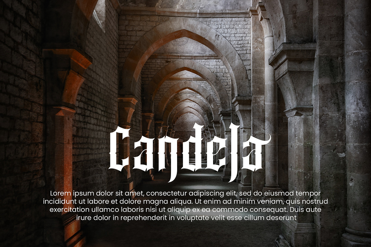 Klaviar Blackletter Font, a Blackletter Font by Idea Studio (Photo 3 of 10)