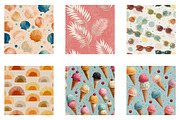 Summer Digital Paper, a Pattern Graphic by CreationArt (Thumbnail 2 of 6)