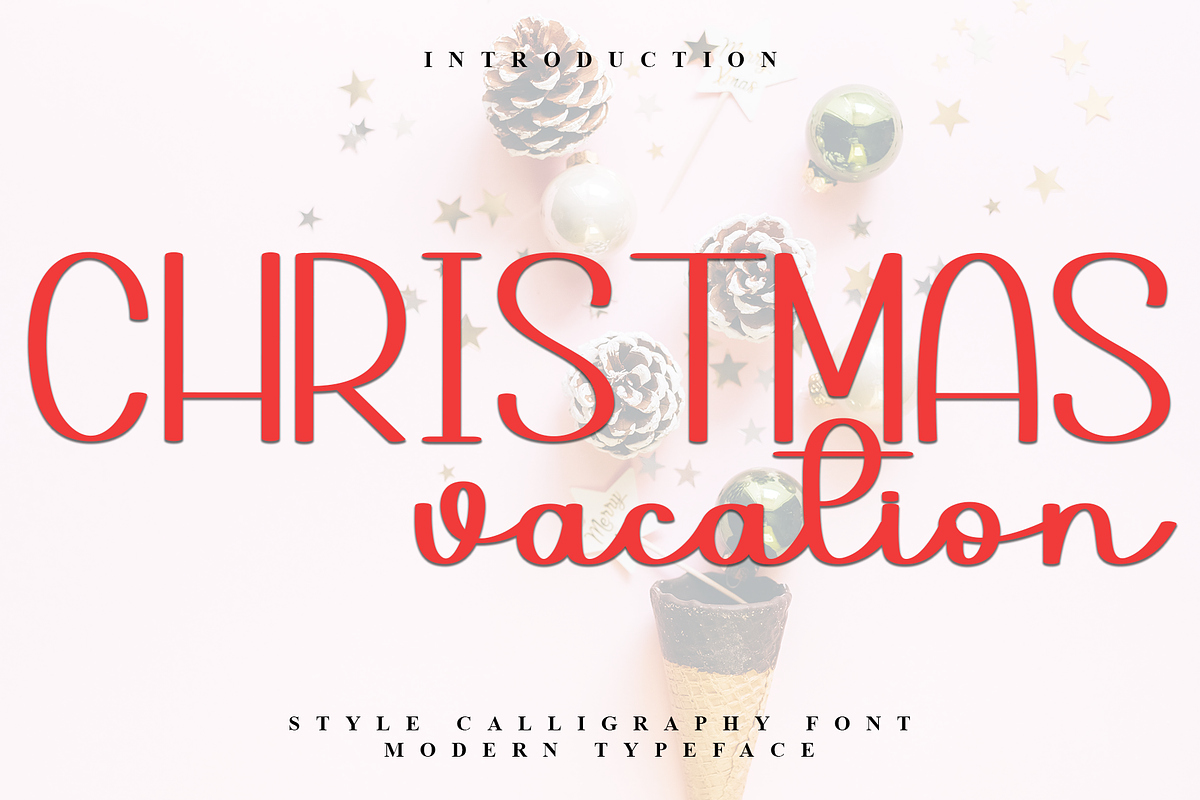 CHRISTMAS vacation, a Handwritten Font by FreshTypeINK (Photo 1 of 8)