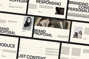 JOJO - Brand Proposal Powerpoint, a Presentation Template by studiobasic (Thumbnail 1 of 6)