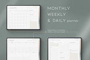 Undated Digital Planner iPad, a Websites & App Template by Makii Templates (Thumbnail 5 of 10)
